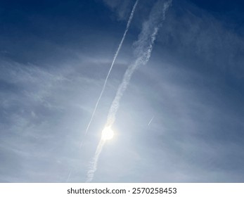 Jetstream Through an Eclipse Bow