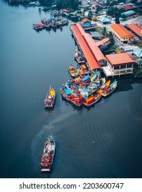 Jetty Boat Fisherman Located At Pengkalan Kubor, Malaysia