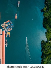 Jetty Boat Fisherman Located At Pengkalan Kubor, Malaysia