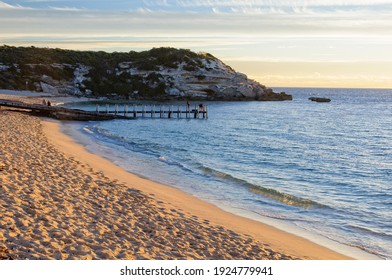 Jetty And Boat Ramp On The Gnarabup Beach - Prevelly, WA, Australia