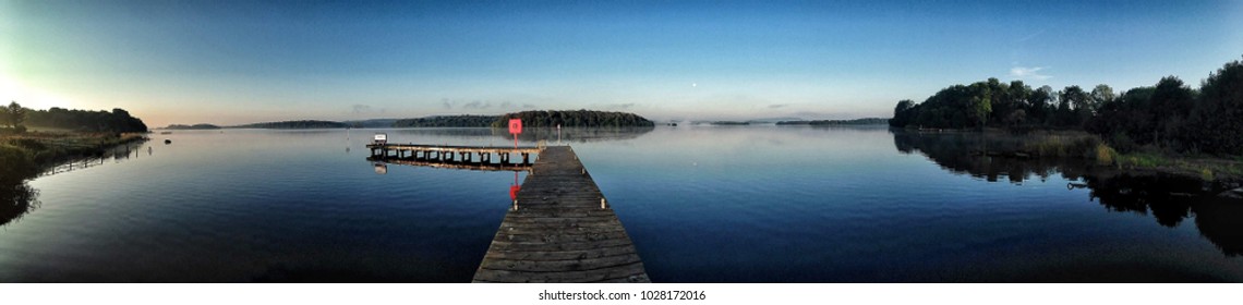 Jetty On Lough Erne.Northern Ireland