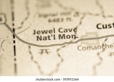 Jewel Cave National Monument. South Dakota. USA