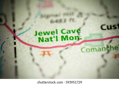 Jewel Cave National Monument. South Dakota. USA