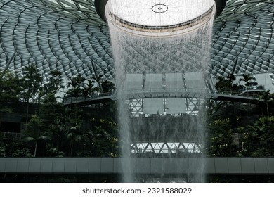 Jewel Changi Water Vortex, Singapore
