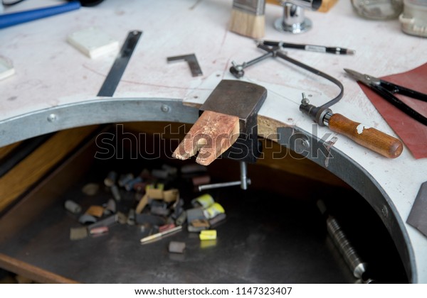 Jewellers Tools Pliers Cutters Carving Knives Stock Photo Edit