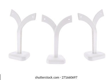 Jewelry Display Stand Isolated On White