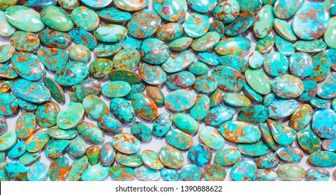 Jewelry With Natural Turquoise Gemstone 