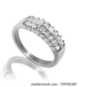 Jewelry ring - Stainless steel - One background color