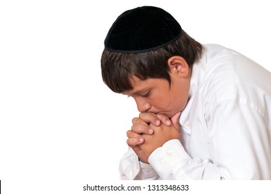 Jewish Boy Praying