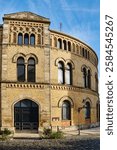 Jewish community house in Braunschweig. In the courtyard is the synagogue of 2006.