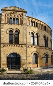 Jewish community house in Braunschweig. In the courtyard is the synagogue of 2006.