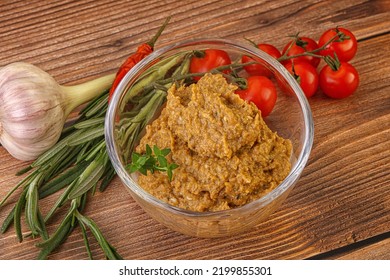 Jewish Eggplant Dip With Olive Oil