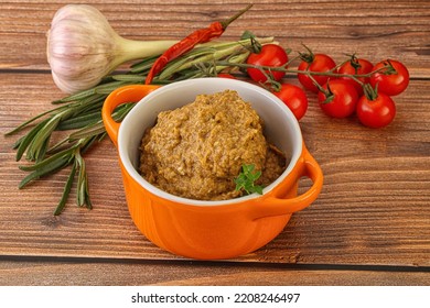 Jewish Eggplant Dip With Olive Oil