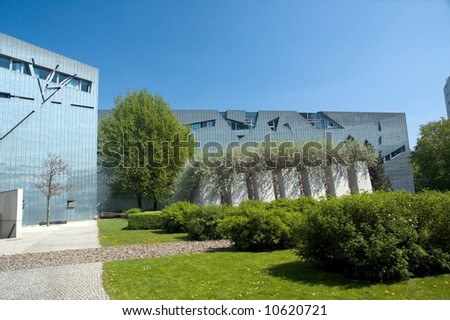 Jewish Museum in Berlin Germany.