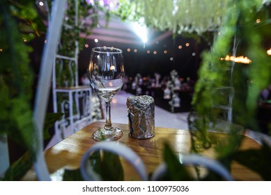 jewish wedding glass