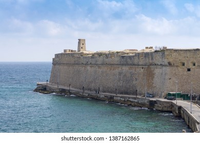 Jews' Sally Port. Old Fortress In Valletta. Malta