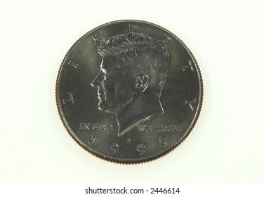 JFK 50 Cent Piece Coin