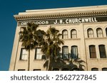 J.H. Churchwell Company vintage sign in Jacksonville, Florida