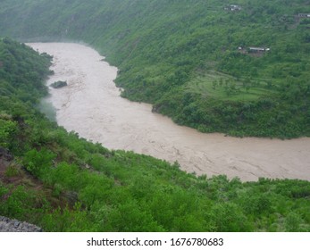 Jhelum River In Summer Season