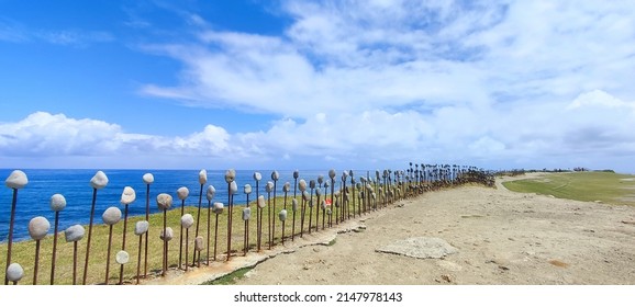 The Jialulan Recreation Area, Taitung enjoys the beautiful coastline of Taitung