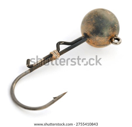 Jighead hook for catching predatory fish