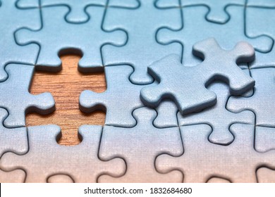 Almost Completed Puzzle Images, Stock Photos & Vectors | Shutterstock