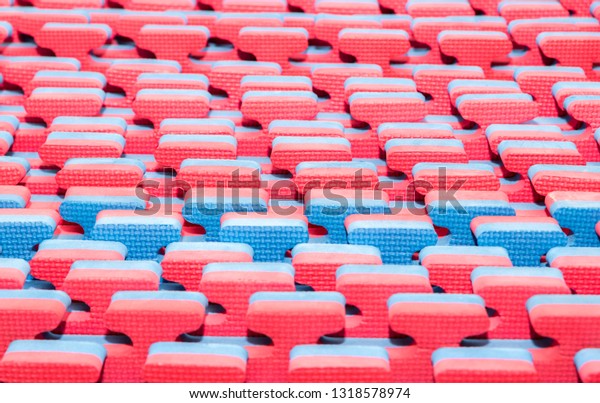 Jigsaw Yoga Mats Workout Pad Puzzle Stock Photo Edit Now 1318578974