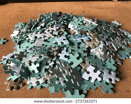 Jigsaws keep the mind active with this timeless pastime. Always a challenge but fun and a great achievement to see the picture evolve. Family fun putting the jigsaw pieces together 