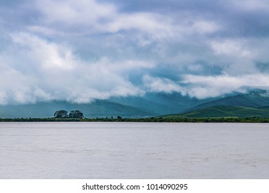 Jilin Province Hunchun Tumen River Bund Landscape