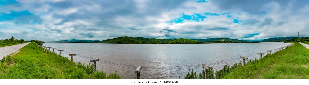 Jilin Province Hunchun Tumen River Bund Landscape