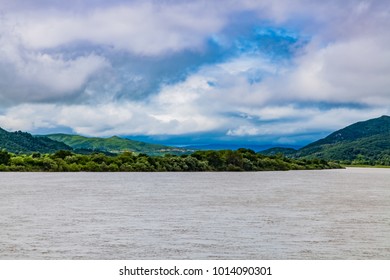 Jilin Province Hunchun Tumen River Bund Landscape