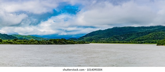 Jilin Province Hunchun Tumen River Bund Landscape