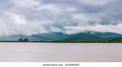 Jilin Province Hunchun Tumen River Bund Landscape