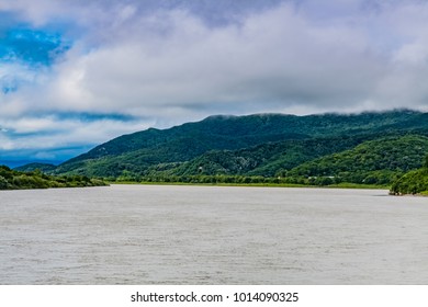 Jilin Province Hunchun Tumen River Bund Landscape