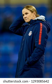 Jill Ellis Of USA During The Friendly Match Between Spain And USA At Rico Perez Stadium In Alicante, Spain On January 22 2019. 