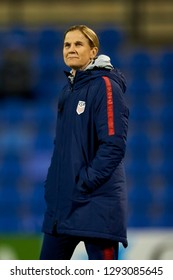 Jill Ellis Of USA During The Friendly Match Between Spain And USA At Rico Perez Stadium In Alicante, Spain On January 22 2019. 