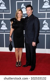 Jill Goodacre And Harry Connick Jr.  At The 52nd Annual Grammy Awards - Arrivals, Staples Center, Los Angeles, CA. 01-31-10