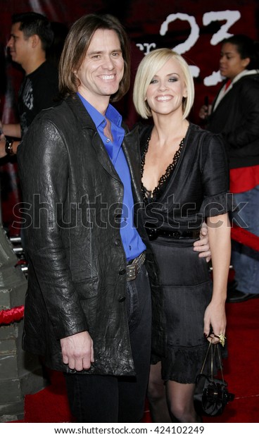 Jim Carrey Jenny Mccarthy Los Angeles Stock Photo Edit Now 424102249