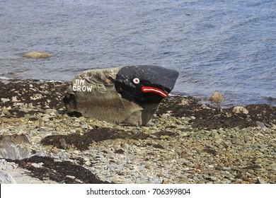 Jim Crow Rock, Located At Hunters Quay - Scotland