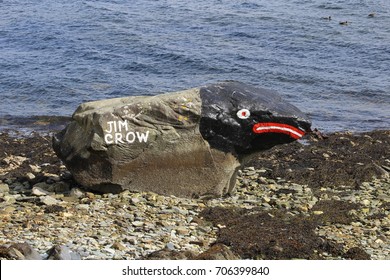 Jim Crow Rock, Located At Hunters Quay - Scotland