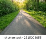 Jim Simmons Memorial Trail in Marysville Ohio. Bike and walking trail