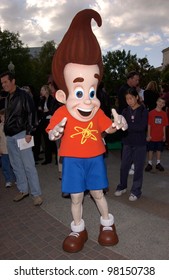 Jimmy Neutron Character At The World Premiere, In Hollywood, Of Jimmy Neutron: Boy Genius. 09DEC2001.    Paul Smith/Featureflash