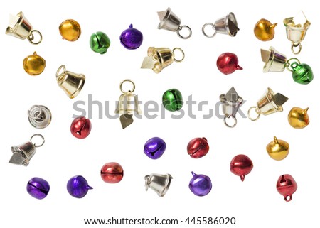 jingle bells isolated on white background