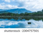 The Jingsi Lake at Pingtung University of Science and Technology is picturesque, almost comparable to a national park. No wonder it has the reputation of "National Park University".