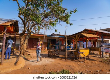 Jinja, Uganda, Africa - 07.24.2021.
Local Market In Jinja.