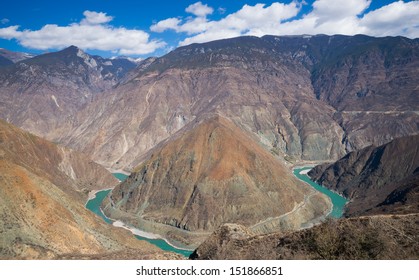 The Jinsha River In China