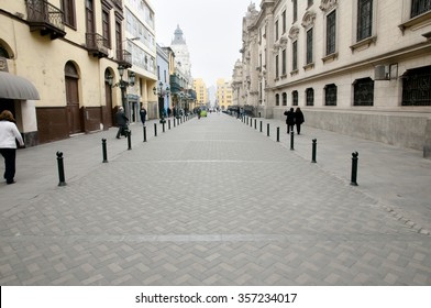 Jiron Carabaya Street - Lima City - Peru