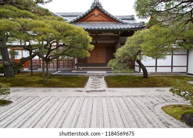 Jisho-ji Temple is known for a name of Ginkaku-ji Temple.
Jisho-ji Temple is in Kyoto, Japan. - Shutterstock ID 1184569675