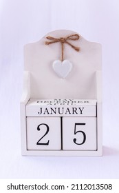 Jjanuary 25th Day 25 Month Calendar Stock Photo 2112013508 | Shutterstock