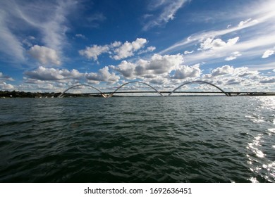 JK Bridge Over Paranoá Lake